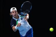 Cazaux at the 2025 Australian Open (Image Source: Getty)